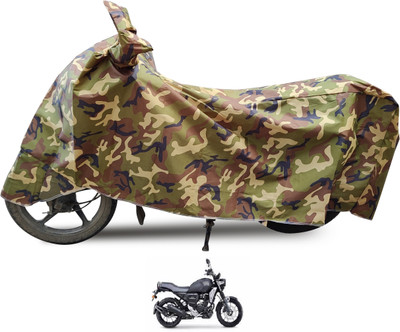 Euro Care Waterproof Two Wheeler Cover for Yamaha(FZ-X, Black)