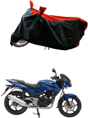 DeepShakshi AUTOMOTIVE Two Wheeler Cover for Bajaj(Pulsar 220 DTS-i, Red)