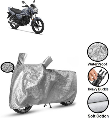 CODOKI Waterproof Two Wheeler Cover for Honda(CB Shine, Silver)