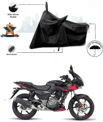 LIFE TO HUB Two Wheeler Cover for Ather, KTM, Piaggio, Royal Enfield, Suzuki(Activa 125, Black)