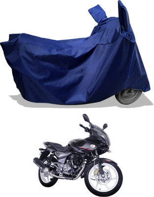 Amexride Two Wheeler Cover for Bajaj(Pulsar 220 DTS-i, Blue)