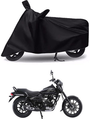 AASHTIK MART Two Wheeler Cover for Bajaj(Avenger 180 Street, Black)
