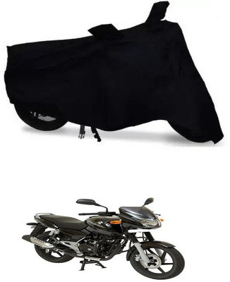 THE REAL ARV Waterproof Two Wheeler Cover for Bajaj(Pulsar 180 DTS-i, Black)