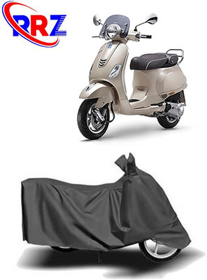 RRZ Waterproof Two Wheeler Cover for Vespa(Elegante 150, Grey)