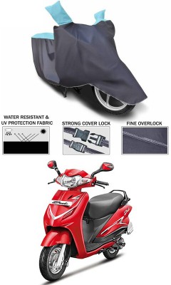 Ascension Two Wheeler Cover for Hero(Duet LX 110CC, Blue, Grey)