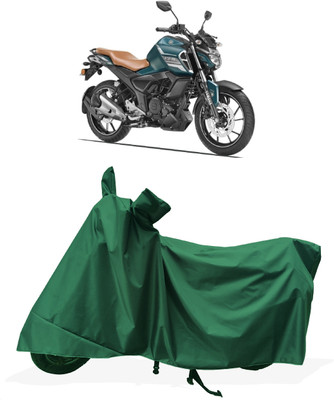 Tricway Two Wheeler Cover for Yamaha(FZ V3 BS6, Green)