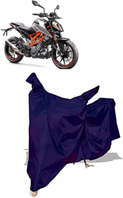 Amexride Two Wheeler Cover for KTM(125 Duke, Blue)