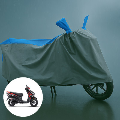 PAGORA Waterproof Two Wheeler Cover for Honda(Grazia, Grey, Blue)