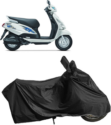DIGGU Two Wheeler Cover for Suzuki(Swish 125, Black)