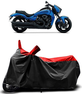 MMSSTAR Waterproof Two Wheeler Cover for Suzuki(Intruder M800, Red)