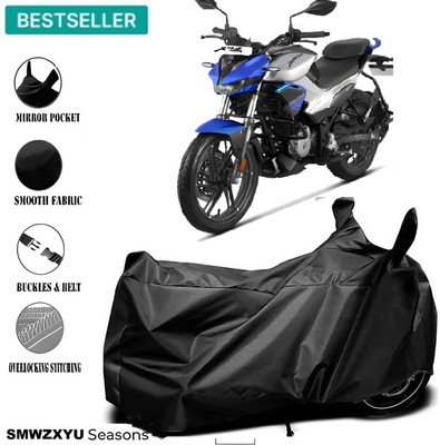 smwzxyu Waterproof Two Wheeler Cover for Hero(Xtreme 160 R, Black)