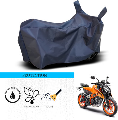 ANTHUB Waterproof Two Wheeler Cover for KTM(Duke 390, Blue)
