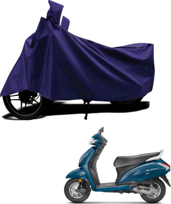 AASHTIK MART Waterproof Two Wheeler Cover for Honda(Activa 4G, Blue)