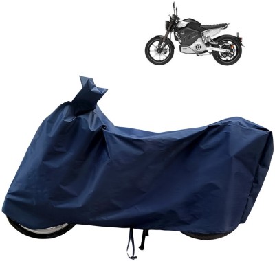 Horseyaart Waterproof Two Wheeler Cover for Revolt(RV Cafe Racer, Blue)