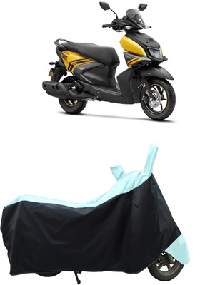 Coxtor Waterproof Two Wheeler Cover for Yamaha(Ray-ZR 125FI BS6, White)