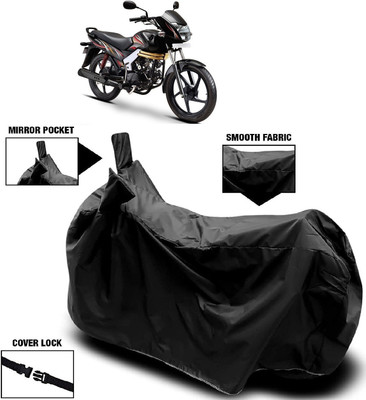 MMSSTAR Waterproof Two Wheeler Cover for Mahindra(Centuro XT, Black)