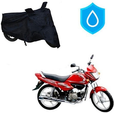 HYBRIDS COLLECTION Waterproof Two Wheeler Cover for Hero(Splendor NXG, Black)