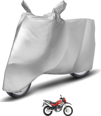 Caronix Waterproof Two Wheeler Cover for Hero(Impulse, Silver)
