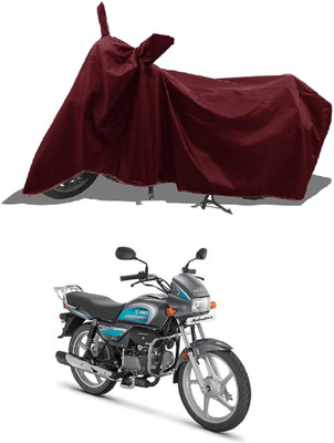 DeepShakshi AUTOMOTIVE Waterproof Two Wheeler Cover for TVS(Scooty Zest, Maroon)