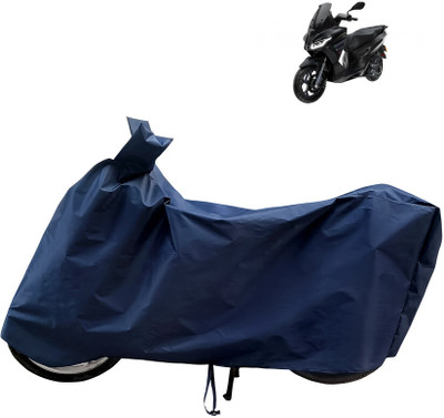 Horseyaart Waterproof Two Wheeler Cover for Aprilia(SXR 160 BS6, Blue)