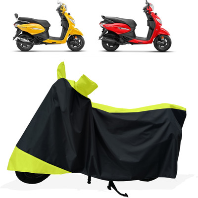 Tricway Two Wheeler Cover for Hero(Pleasure Plus, Yellow)
