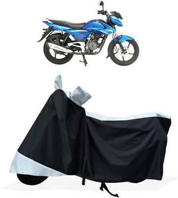 Tricway Two Wheeler Cover for Bajaj(XCD 135, White)