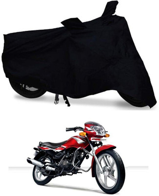 DeepShakshi AUTOMOTIVE Two Wheeler Cover for TVS(Star Sport, Black)