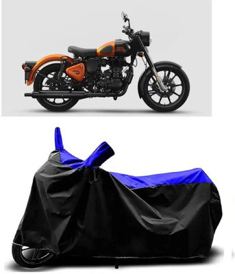 PEDALUP Waterproof Two Wheeler Cover for Royal Enfield, Universal For Bike(Electra 4S, Multicolor)
