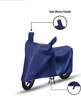 Swarish Two Wheeler Cover for Royal Enfield(Thunderbird 500, Blue)
