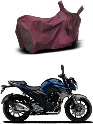 MMSSTAR Waterproof Two Wheeler Cover for Yamaha(FZ25, Maroon)