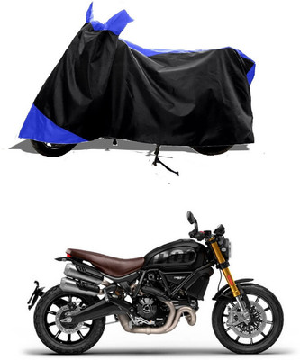 GROFATIK Two Wheeler Cover for Ducati(Scrambler 1200, Blue)