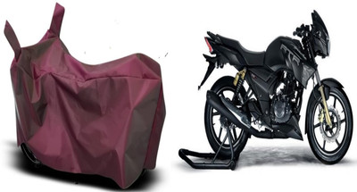 PRPaccessories Two Wheeler Cover for TVS(Apache RTR 160, Maroon)