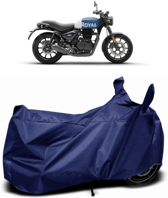 RM Collections Waterproof Two Wheeler Cover for Royal Enfield(Hunter 350, Blue)
