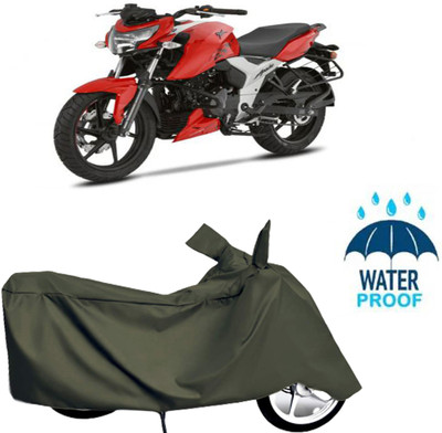 DeepShakshi AUTOMOTIVE Waterproof Two Wheeler Cover for TVS(Green)