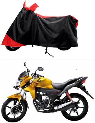 GROFATIK Two Wheeler Cover for Honda(CB Twister, Red)