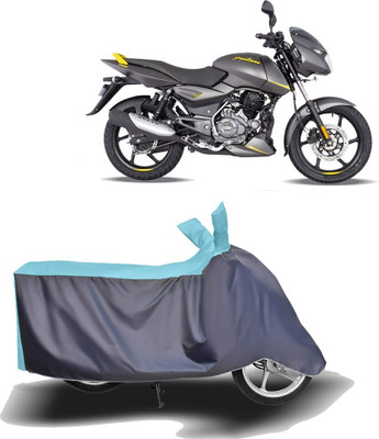 MOTOGENIX Two Wheeler Cover for Bajaj(Pulsar 150, Blue, Grey)