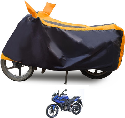 Euro Care Waterproof Two Wheeler Cover for Bajaj(Pulsar 150 DTS-i, Orange)