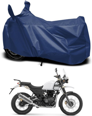 RABABLI Waterproof Two Wheeler Cover for Royal Enfield(Himalayan, Blue)