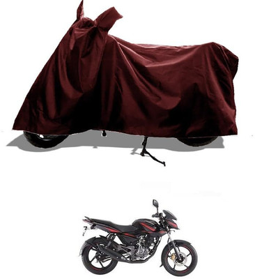 AASHTIK MART Two Wheeler Cover for Bajaj(Pulsar 135 LS DTS-i, Maroon)