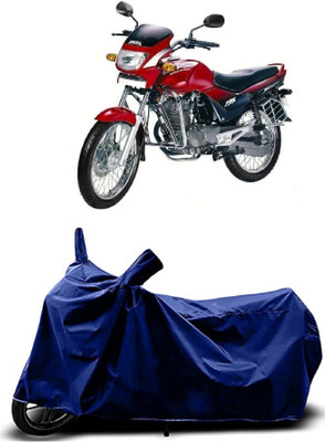 VESMEI Two Wheeler Cover for Hero(Ambition, Blue)