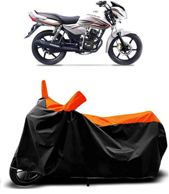 VESMEI Two Wheeler Cover for Vespa(Piaggio Elettrica, Orange)
