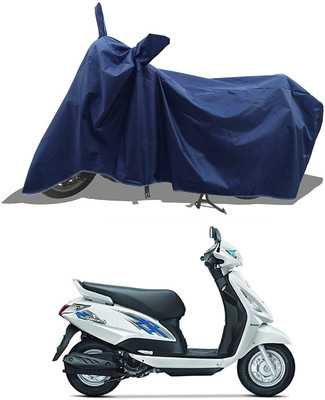KEDIT Two Wheeler Cover for Suzuki(Swish, Blue)