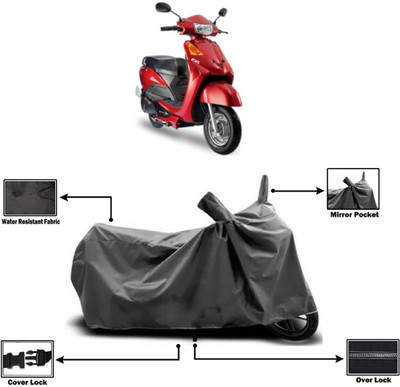Amexride Two Wheeler Cover for Indus(Yo EXL, Grey)