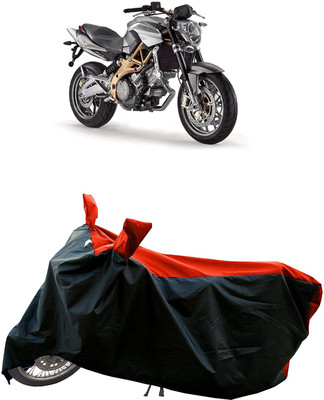 KEDIT Two Wheeler Cover for Aprilia(Shiver 900, Red, Black)