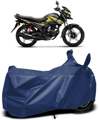 AASHTIK MART Two Wheeler Cover for Honda(CB Shine, Blue)