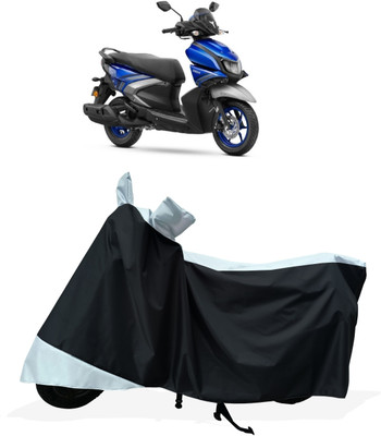 Tricway Two Wheeler Cover for Yamaha(Ray-ZR 125FI BS6, White)
