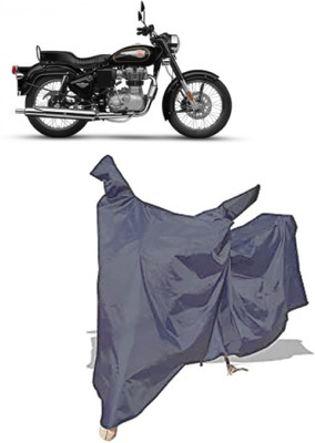 Amexride Two Wheeler Cover for Royal Enfield(Standard 350, Grey)