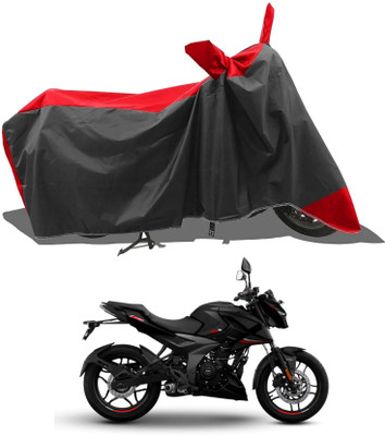 DeepShakshi AUTOMOTIVE Two Wheeler Cover for Bajaj(Pulsar N160, Red, Black)