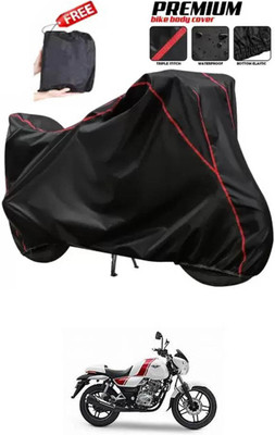 DeepShakshi AUTOMOTIVE Two Wheeler Cover for Bajaj(V 150, Black)