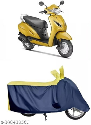 Sunguard Waterproof Two Wheeler Cover for Honda(Activa, Blue, Yellow)